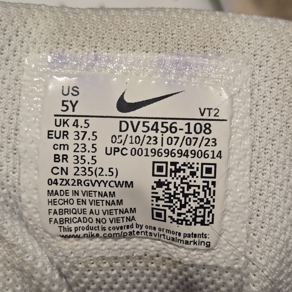 Nike Court Borough GS Pink Blue Youth Sz 5Y #DV5456 108 - Picture 6 of 6